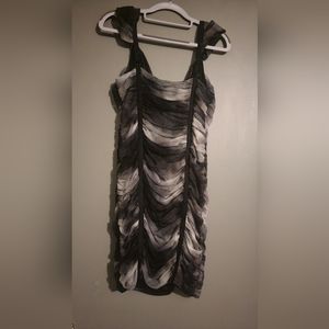 BCBGMaxazria Ruched mini dress
